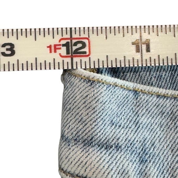 NWT 7 For All Mankind Embellished Denim Jeans Straight Leg Size 23 MSRP $348 - Picture 8 of 9